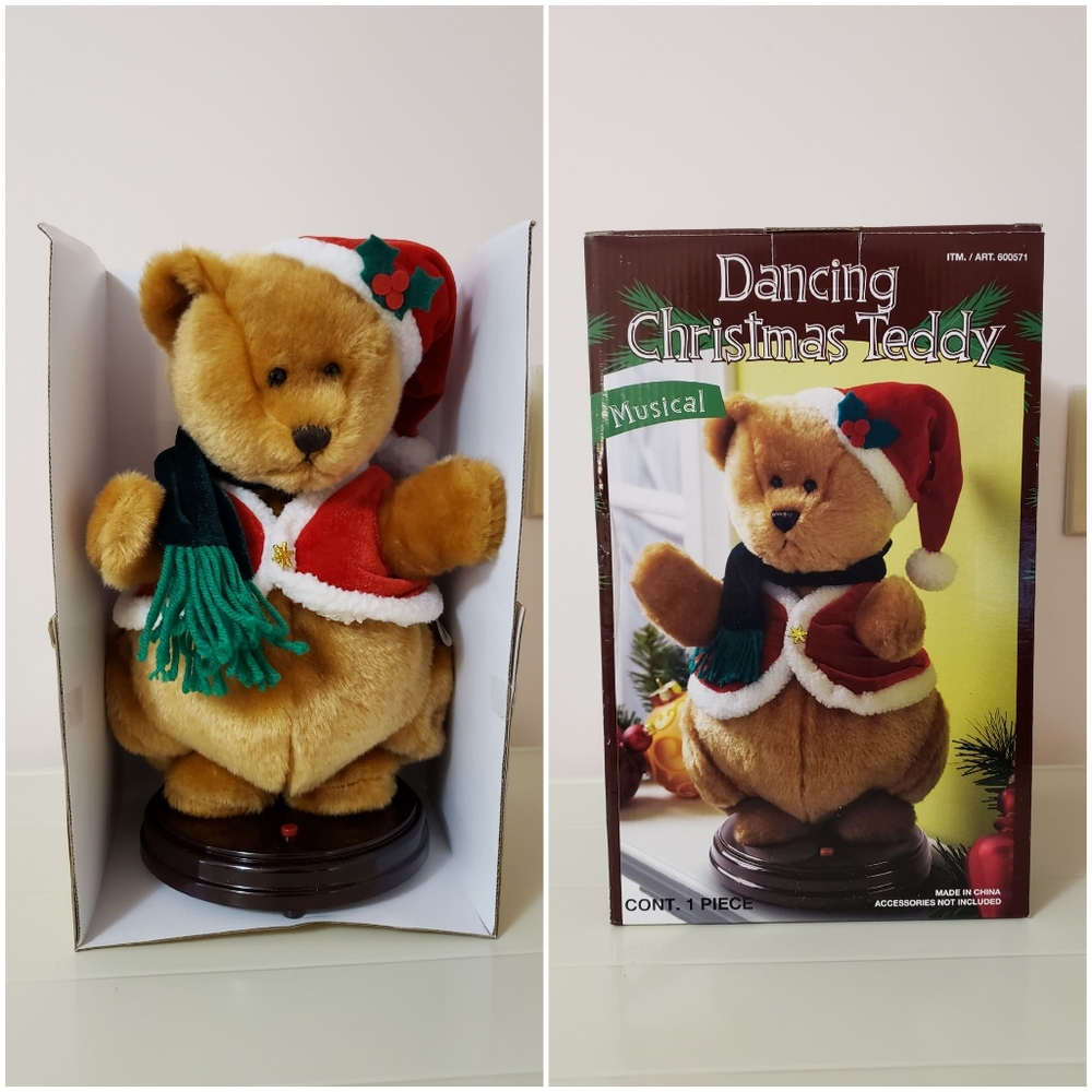 Dancing Christmas Teddy